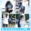 【日テレ『シューイチ』放送記念 限定セール！】 リュック用 クールパット PCM材質28℃自然凍結 ブラック ランドセル クールパット 背中 保冷パッド 暑さ対策 冷却 父の日 おすすめ プレゼント