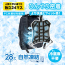 【日テレ『シューイチ』放送記念 限定セール！】 リュック用 クールパット PCM材質28℃自然凍結 ブラック ランドセル クールパット 背中 保冷パッド 暑さ対策 冷却 父の日 おすすめ プレゼント