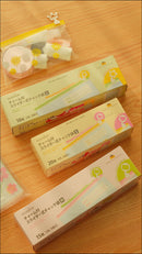 NISHIKIN HINICHIJOU チャーム付チャック袋スライダー式 3点セット かわいいチャーム付き