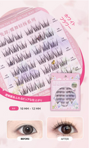 つけまつげ のリ不要 ２秒マツエク 落ちにくい 5Dつけまつげ 60束入 ブラック 5Dつけまつげ 立体感 自然派 人気 束感 部分 接着剤不要で簡単装着 長持ち 長時間キープ 耐久性が高い 自然な束感 粘着力強い 繰り返し利用