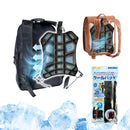 【日テレ『シューイチ』放送記念 限定セール！】 リュック用 クールパット PCM材質28℃自然凍結 ブラック ランドセル クールパット 背中 保冷パッド 暑さ対策 冷却 父の日 おすすめ プレゼント