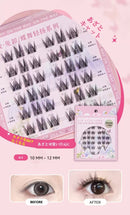 つけまつげ のリ不要 ２秒マツエク 落ちにくい 5Dつけまつげ 60束入 ブラック 5Dつけまつげ 立体感 自然派 人気 束感 部分 接着剤不要で簡単装着 長持ち 長時間キープ 耐久性が高い 自然な束感 粘着力強い 繰り返し利用