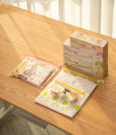 NISHIKIN HINICHIJOU チャーム付チャック袋スライダー式 3点セット かわいいチャーム付き