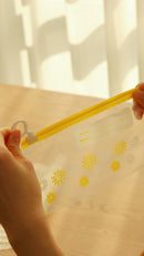 NISHIKIN HINICHIJOU チャーム付チャック袋スライダー式 3点セット かわいいチャーム付き