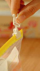 NISHIKIN HINICHIJOU チャーム付チャック袋スライダー式 3点セット かわいいチャーム付き