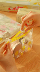 NISHIKIN HINICHIJOU チャーム付チャック袋スライダー式 3点セット かわいいチャーム付き