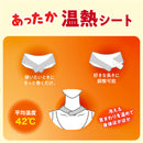 使い捨てカイロ あったか温熱シート (首用) 3個セット 1パック5枚いり 3個セット総15枚 さっと巻くだけ