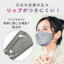 NISHIKIN BRILLIANT MAKE UP MASK3色アソート 個包装30枚入（ホワイト・グレー・ブラック各10枚）不織布マスク 使い捨て