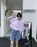 UVカット接触冷感ポンチョ ホワイト UVカット紫外線対策 日焼け防止 日よけ