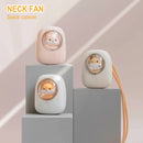 M18 首掛けハンディ 扇風機 ピンク