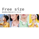 M12 首掛け 扇風機 ホワイト 携帯扇風機 軽量 低騒音 くびかけ扇風機 首掛け 大風量 熱中症対策 おしゃれ  運動/通学/スポーツ/家事/旅行 プレゼント