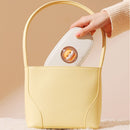 M28-宇宙カプセル型 ウォーミングウエストベルト　ホワイト