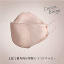 4層フィルター ブリリアントメイクアップマスク 4色×7枚 28枚入  不織布 立体型 小顔 口紅 ピンク 血色 カラー  曇り メガネ 個包装 3D立体型 3D 可愛い