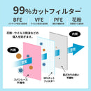 ブリリアントマスク 冷感 5色×30枚 150枚入りEC ベージュ ピンク 可愛い 血色マスク カラー 血色カラー マスク接触冷感 蒸れない 息がしやすい女性用 おすすめ 人気 男性用 ふつうサイズ