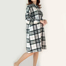 LILIANDILAN チェックコード　グリーン　7652＃