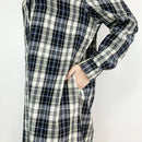 LILIANDILAN　シャツ風ワンピー　グリーン　7628＃one size