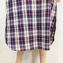 LILIANDILAN シャツ風ワンピー　パープル　7628＃one size