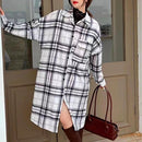 LILIANDILAN チェックコード　黒　7652＃