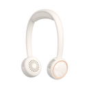 M12 首掛け 扇風機 ホワイト 携帯扇風機 軽量 低騒音 くびかけ扇風機 首掛け 大風量 熱中症対策 おしゃれ  運動/通学/スポーツ/家事/旅行 プレゼント